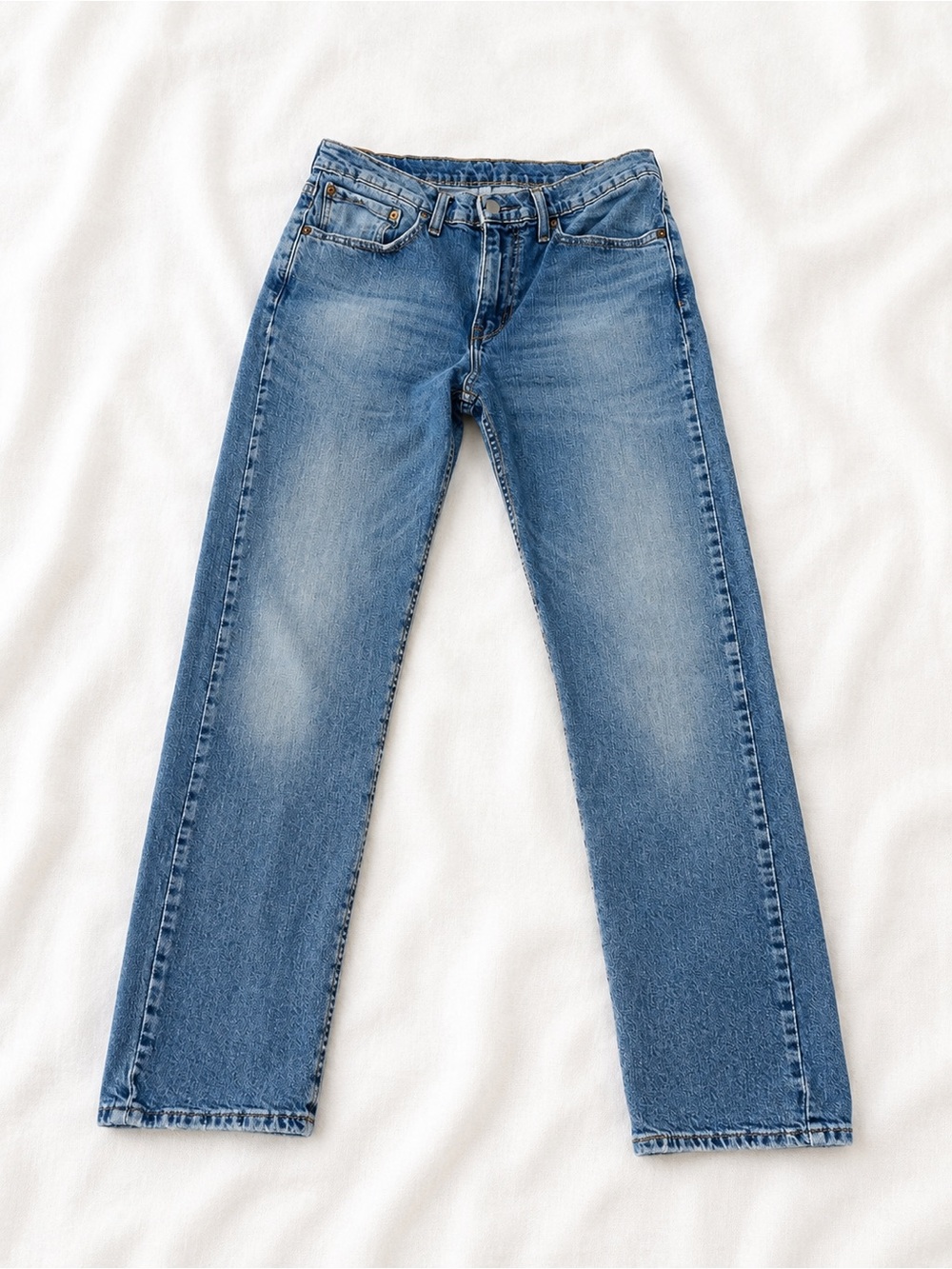 Levi's Classic Blue Straight-Leg Jeans